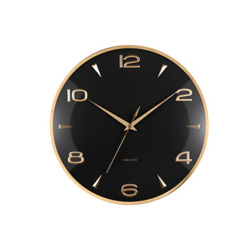 Nástenné hodiny Karlsson KA6017BK, 41cm